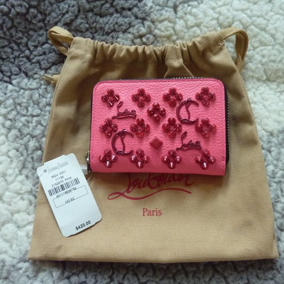Christian Louboutin Handbags - Christian Louboutin Panettone Leather Coin Wallet